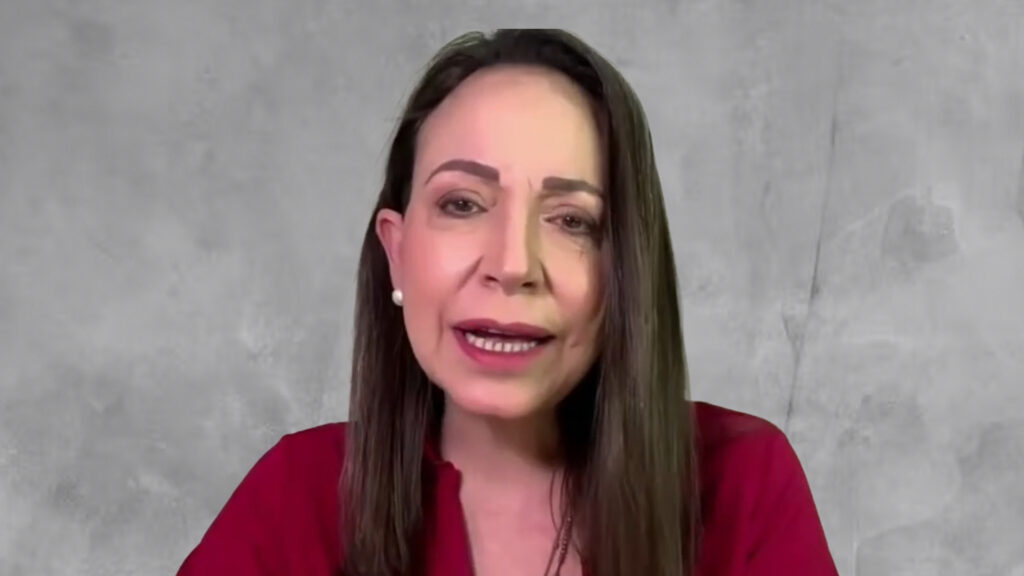 María Corina Machado: “A hora decisiva é iminente”