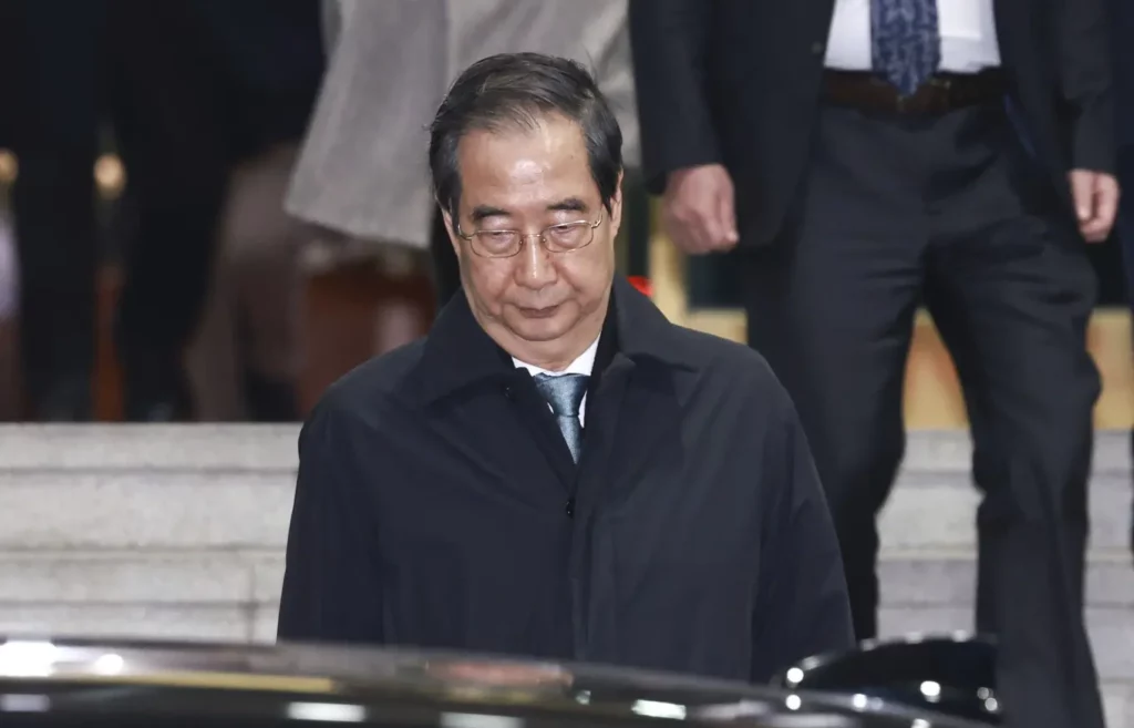 Coreia do Sul: parlamento suspende o presidente interino Han