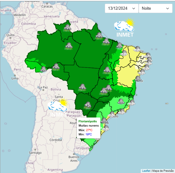 Previsão do tempo: Ciclone pode levar tempestade a região Sul