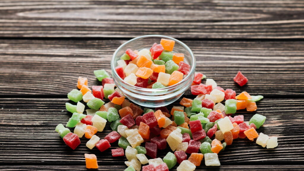 Como são feitas as frutas cristalizadas e seu impacto no consumo moderno