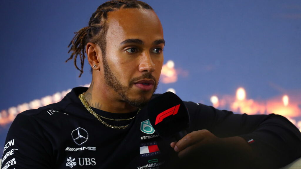 A última corrida de Lewis Hamilton pela Mercedes