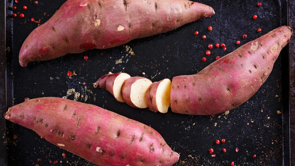 Quando a energia falta a batata doce aparece como salvação