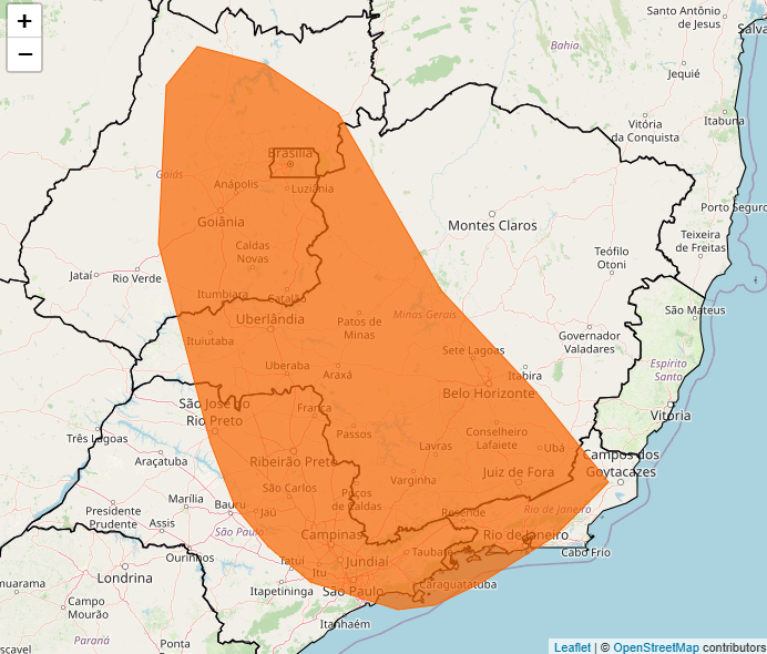 Alerta Inmet para chuvas intensas. Confira as regiões
