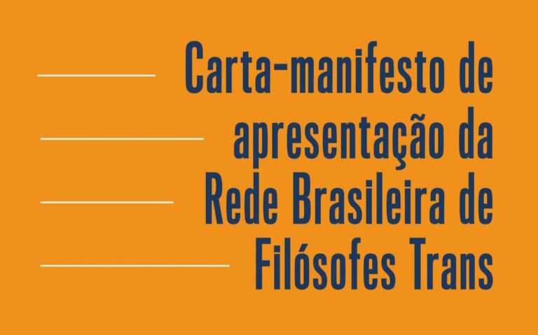 Contra-manifesto à rede brasileira de “Filósofes Trans”