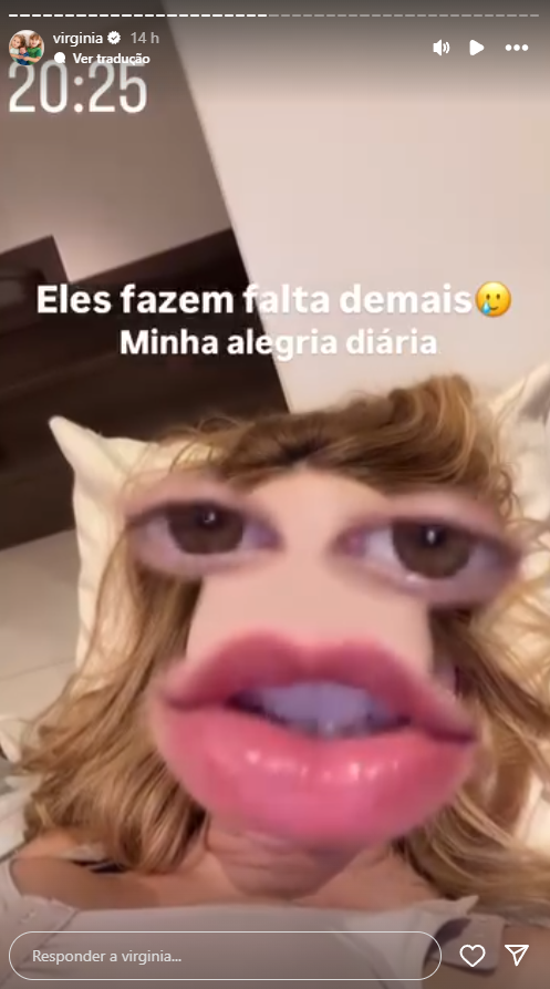 virginia saudade filhos