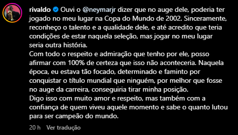 galvão neymar rivaldo