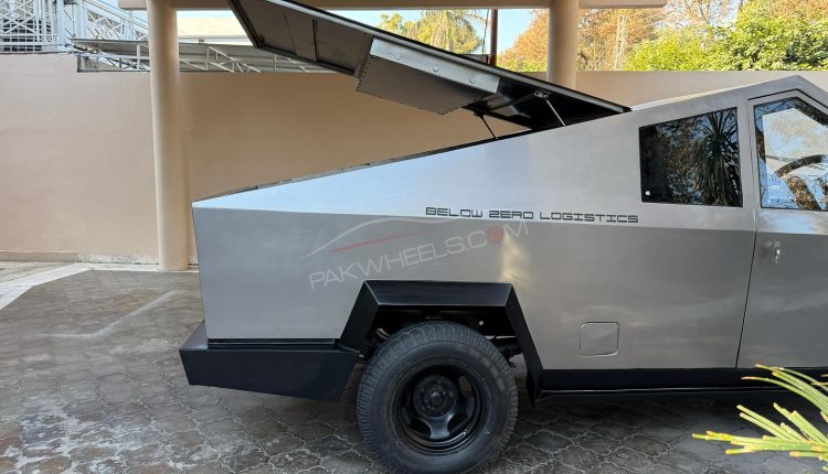 Cybertruck do Paquistão. Uma réplica inusitada do Tesla