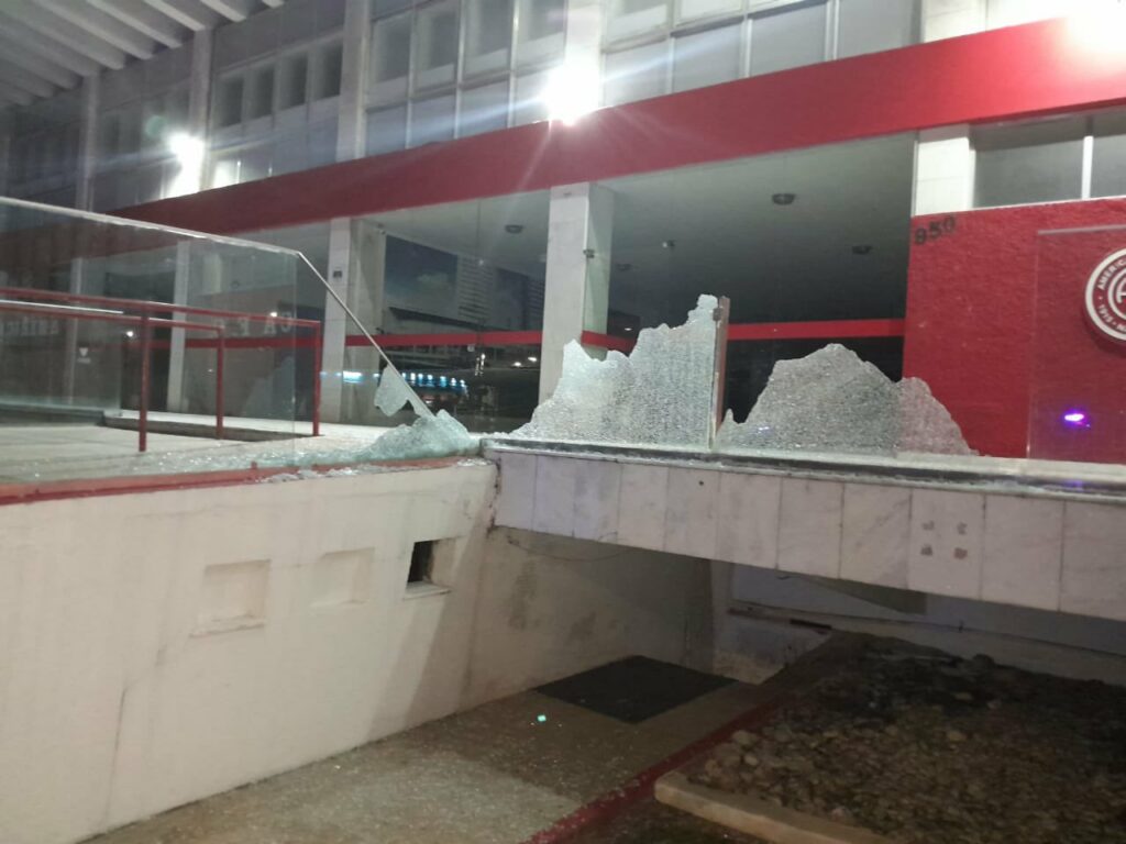 Sede do América Futebol Clube no RN é vandalizada