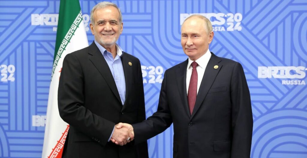Presidente iraniano viaja a Moscou para encontrar Putin