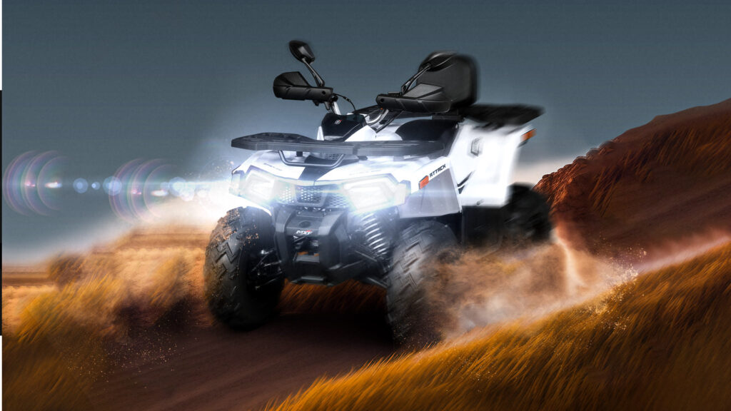 MXF revoluciona o campo com o quadriciclo Attack 200cc