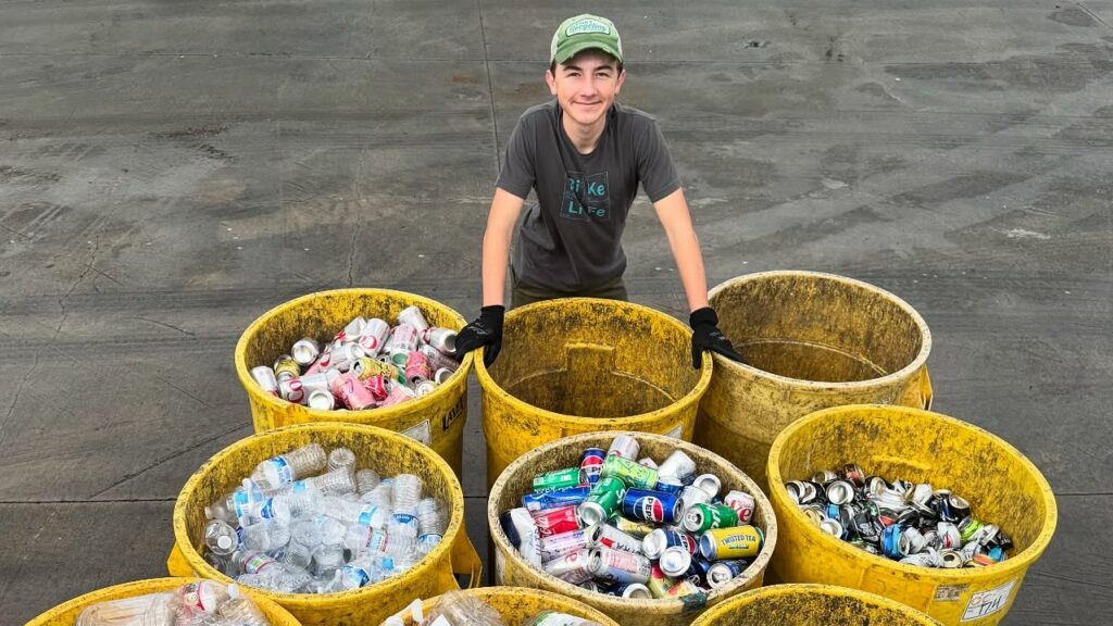 Ryan Hickman funda empresa de reciclagem aos 7 anos