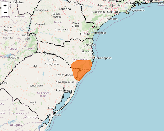 Alerta do Inmet para acumulado de chuvas intensas. Veja as regiões