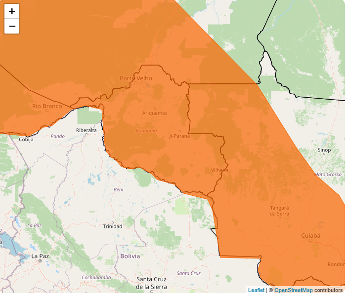 Alerta laranja do Inmet para chuvas intensas. Confira as regiões