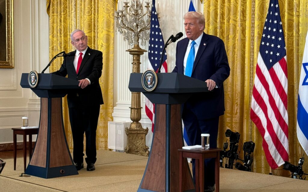 Trump propõe controle americano sobre Gaza