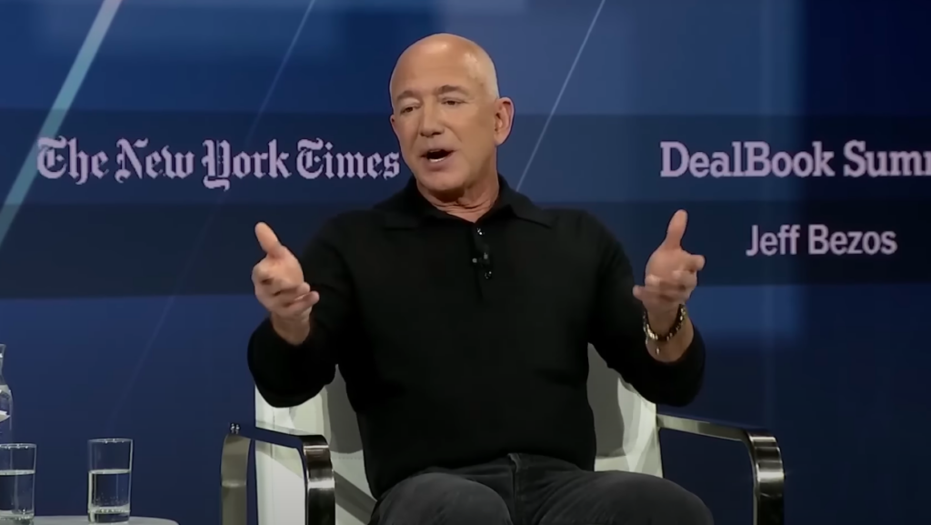 A nova instrução de Bezos ao Washington Post