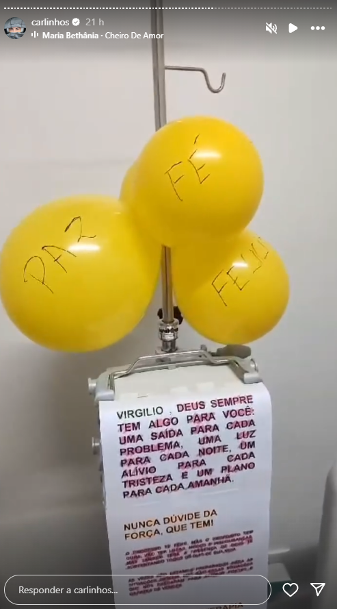 Carlinhos Maia celebra cura do câncer do pai