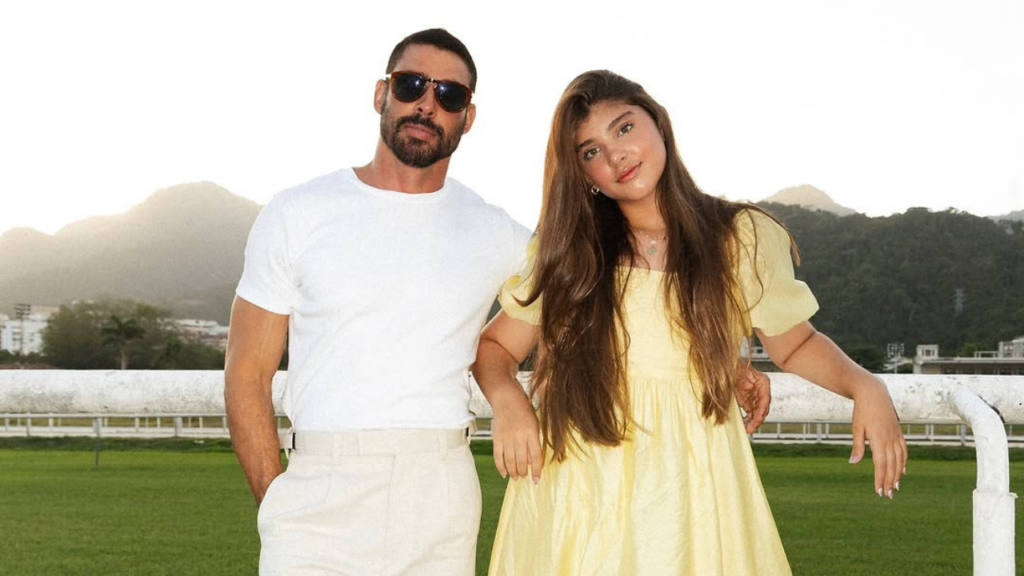 Cauã Reymond surpreende com foto da filha nas redes