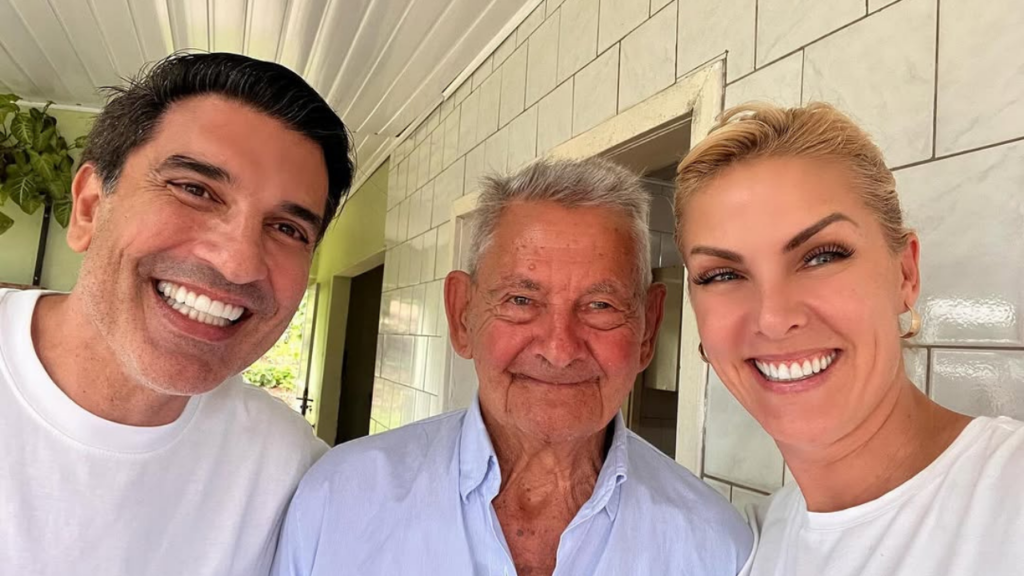 Edu Guedes conhece a família de Ana Hickmann