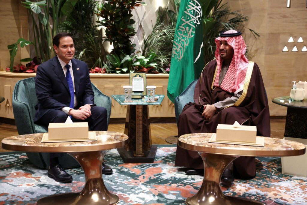 Rubio conversa com Bin Salman sobre o futuro de Gaza