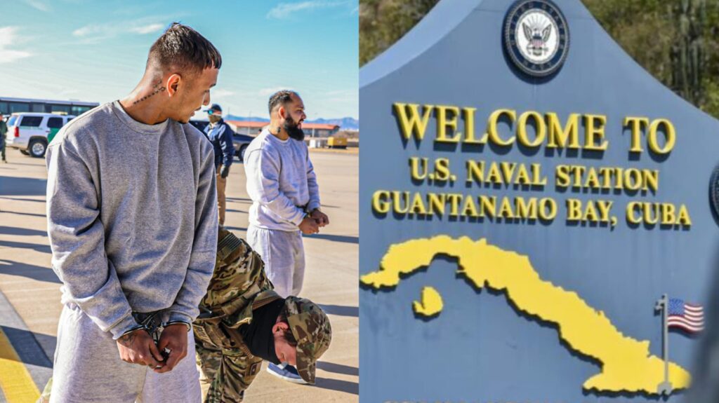 Saem primeiro voos com deportados dos EUA para Guantánamo