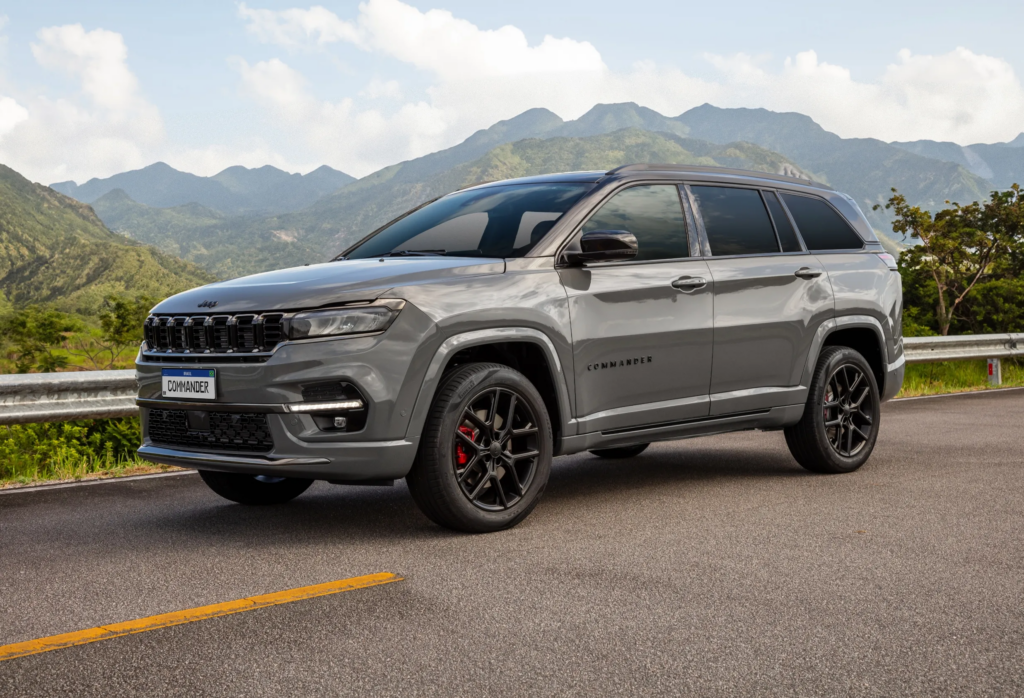 Jeep Commander 2025 vem com motor mais forte e recursos inéditos