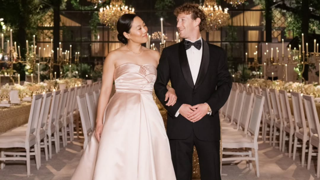 Mark Zuckerberg celebra aniversário da esposa