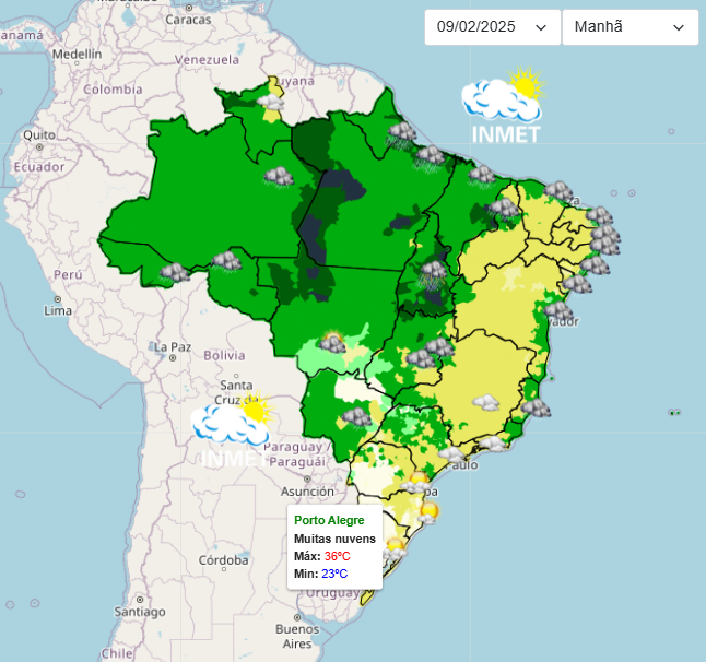Onda de calor atinge o Rio Grande do Sul nesse final de semana