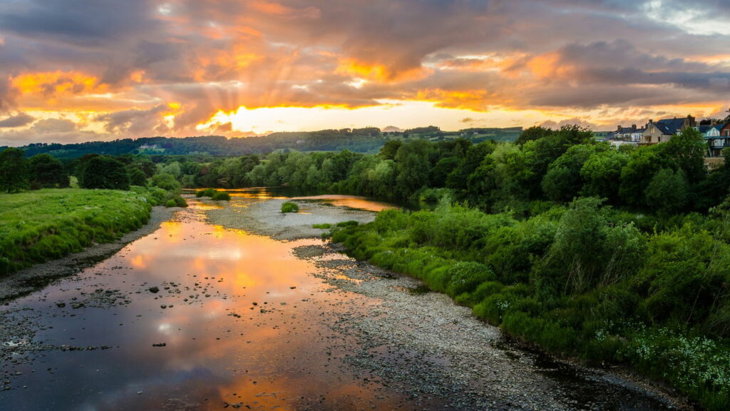O pôr do sol exuberante dessa cidade é de dar inveja!