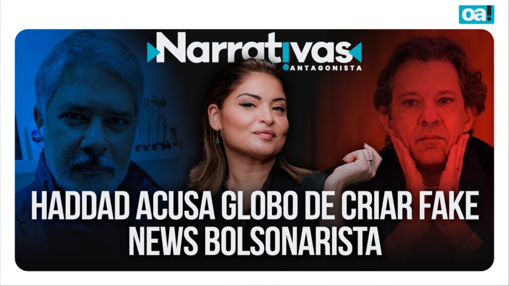 Haddad acusa Globo de produzir fake news bolsonarista no Jornal Nacional