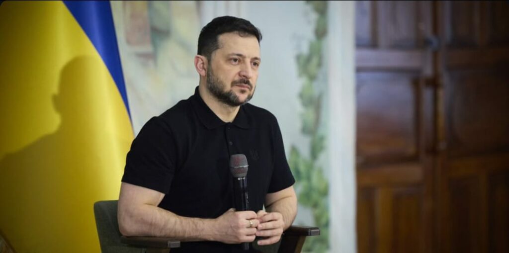 Zelensky admite deixar cargo em troca de fim da guerra