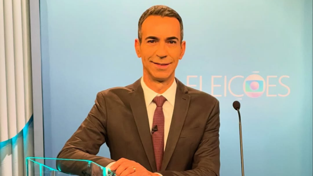 César Tralli mostra área secreta do programa de Ana Maria Braga