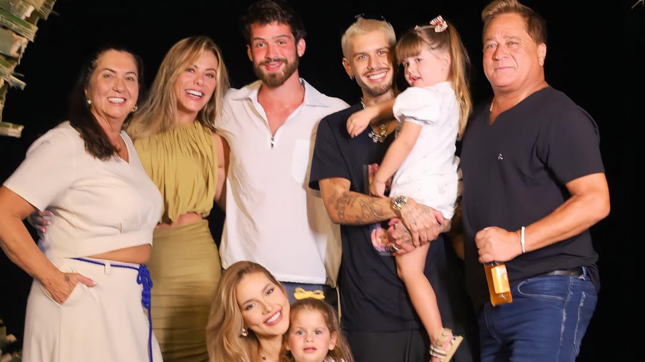 Filhos de Leonardo se reúnem no programa de Virgínia Fonseca