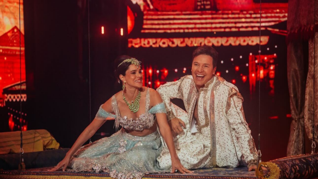 Rodrigo Faro e Vera Viel emocionam em apresentação na Globo