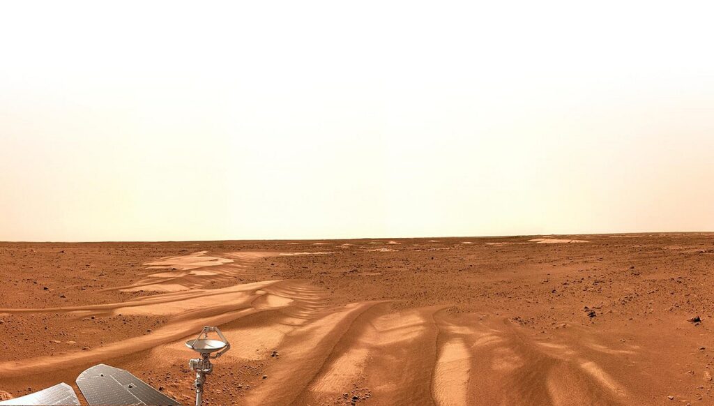 Praias em Marte podem ter sido descobertas por rover chinês