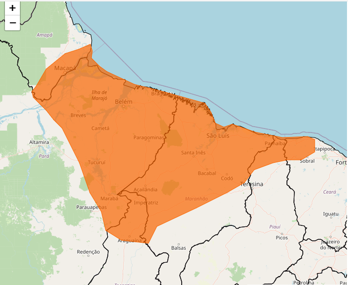 Alerta Inmet para chuvas intensas. Veja as regiões