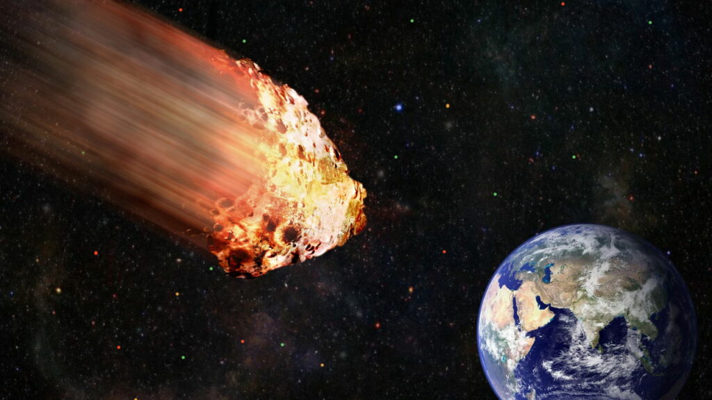 Asteroide de 144 metros passou raspando pela Terra nesta 4°feira