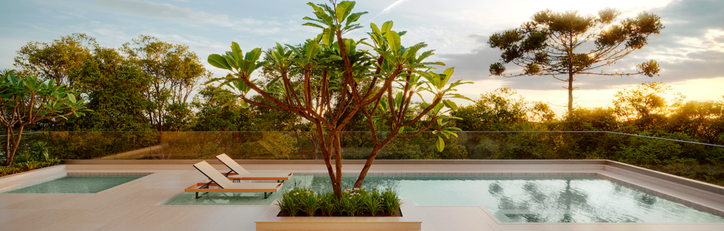 Piscina externa do Gioia