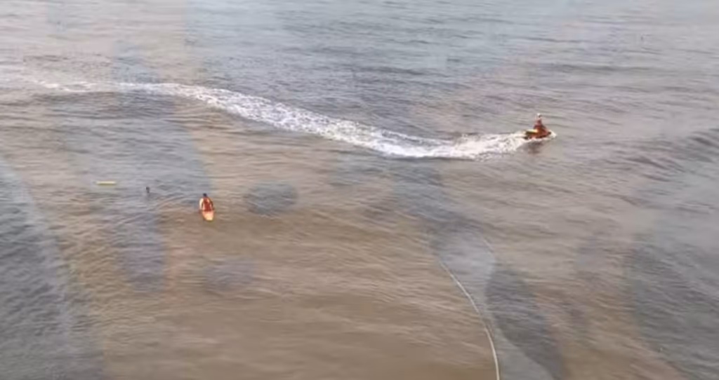 Turista estrangeiro desaparece no mar do Paraná