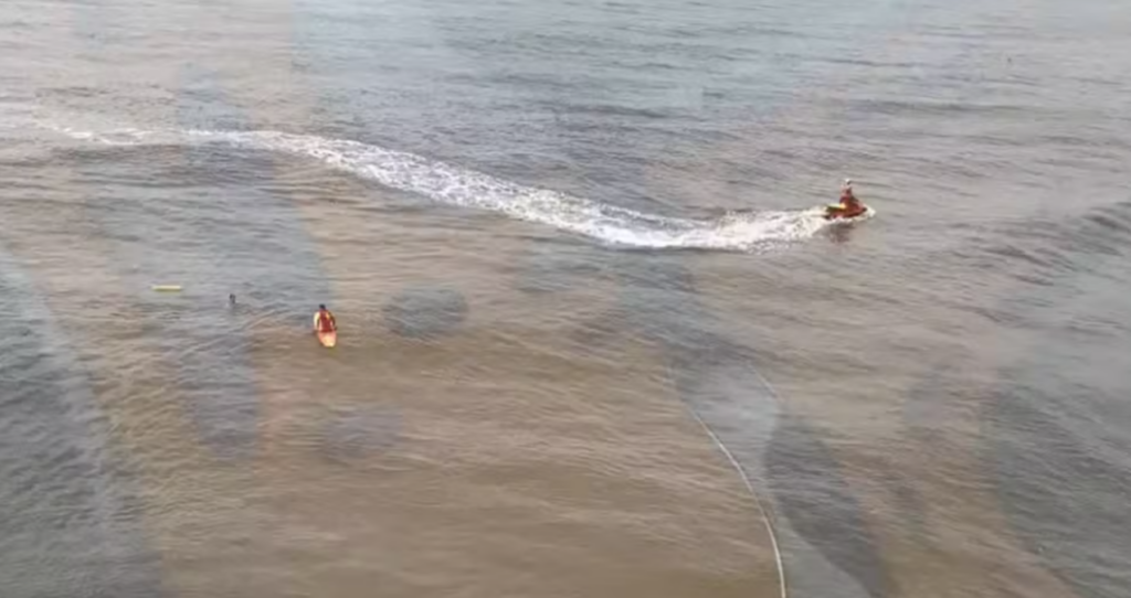 Turista estrangeiro desaparece no mar do Paraná