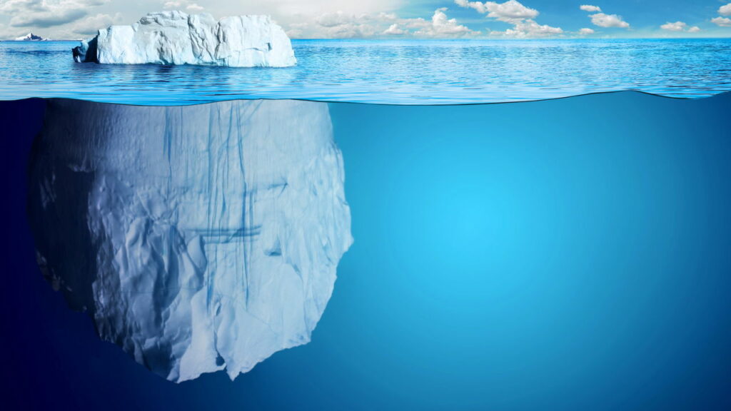 Cientista descobrem ecossistema com vida desconhecida sob Iceberg que se soltou