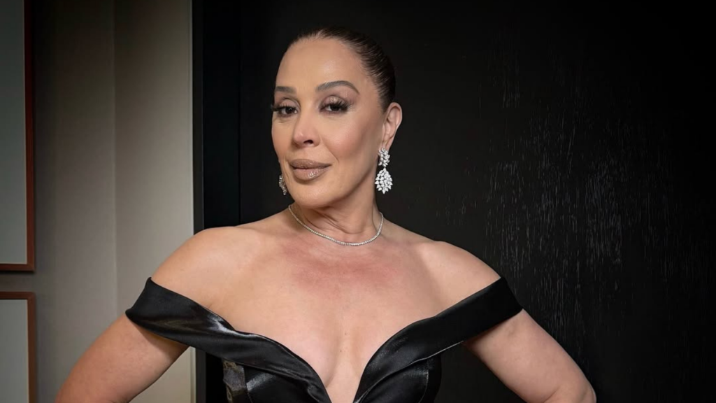 Cláudia Raia causa constrangimento em homem com baixa visão