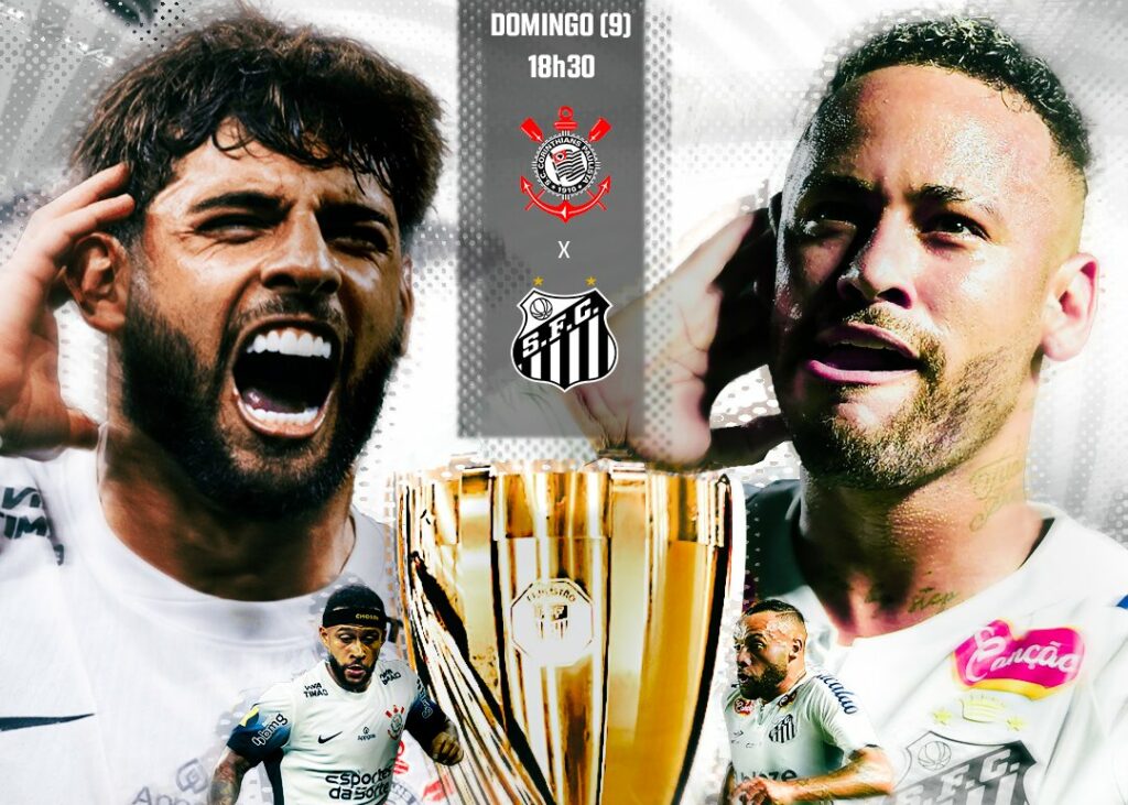 Corinthians e Santos pela semifinal do Paulistão. Detalhes da partida