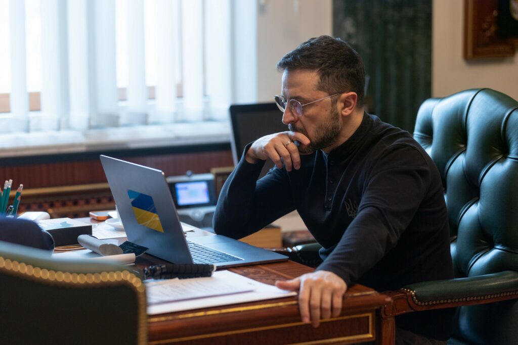 O caminho de Zelensky para o fim da guerra