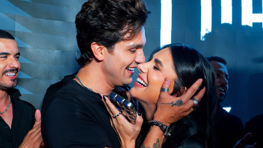 Jade Magalhães celebra 3 meses da filha com Luan Santana
