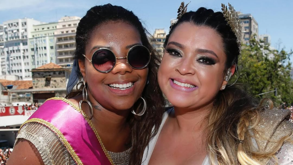 Ludmilla homenageia Preta Gil no carnaval