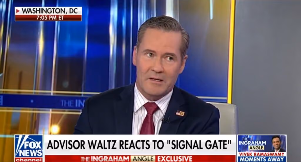 Crusoé: Waltz assume “total responsabilidade” por vazamento de planos de guerra dos EUA