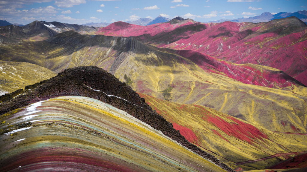 Montanha das 7 cores Uma maravilha natural nos andes peruanos