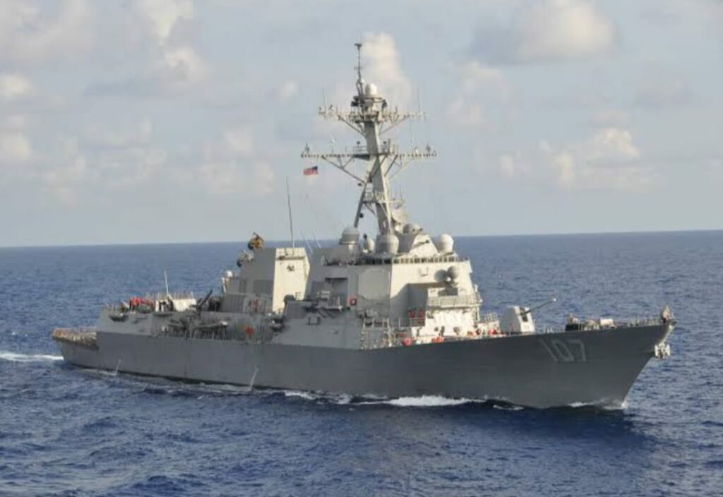 Missão incomum: USS Gravely patrulhará o “golfo da América”