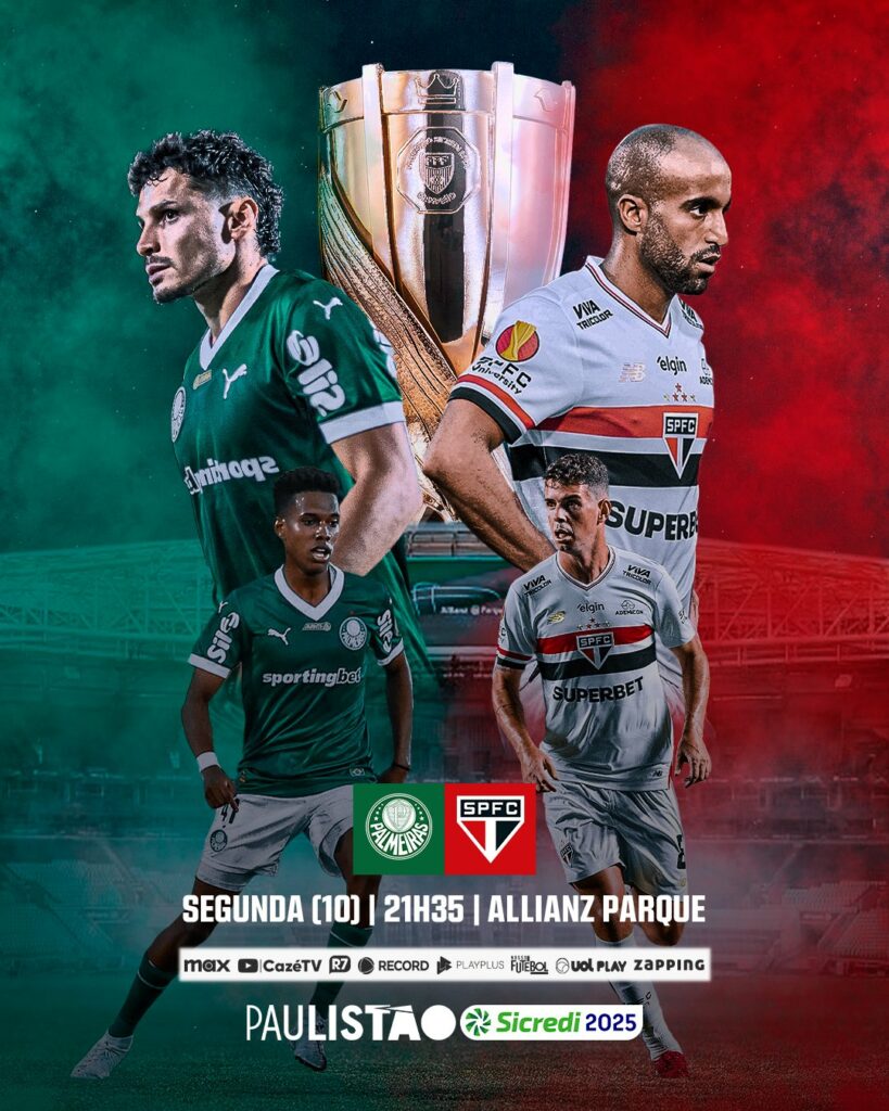 Palmeiras e São Paulo na semifinal do Paulistão. Detalhes da partida