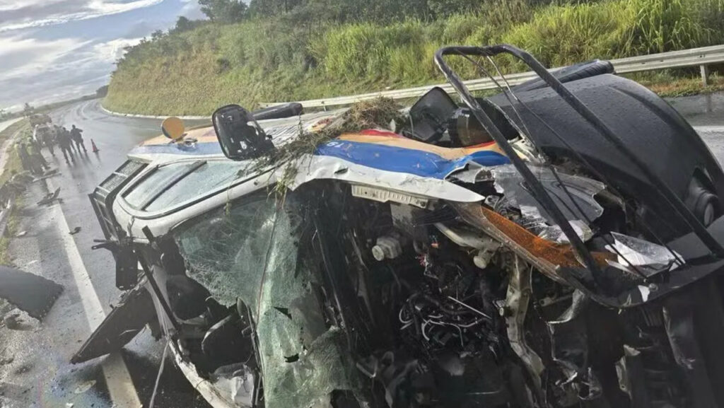 Acidente com viatura da PMMG mata soldado na BR-135